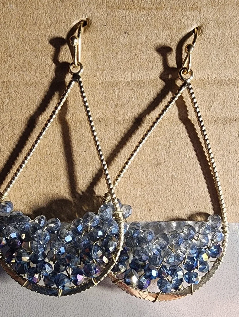 Handmade gold tone